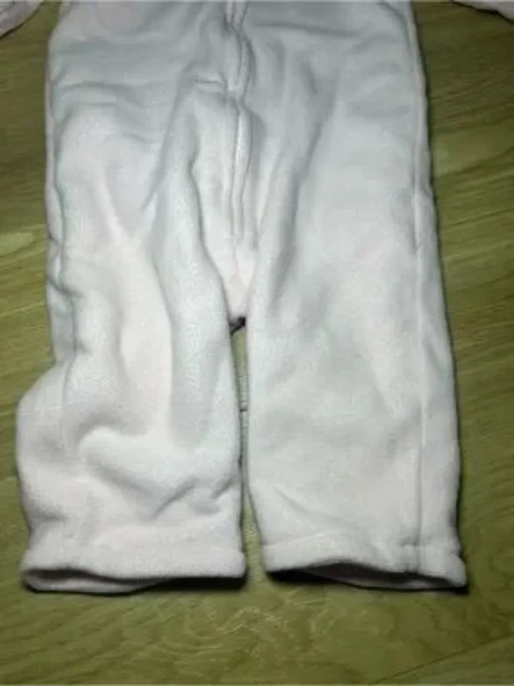 Old Navy Light Pink Hooded Zip Fleece One-Piece